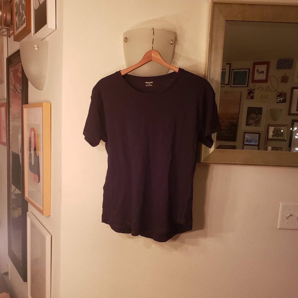Madewell Basic Black Tee. Super Lightweight - image 1